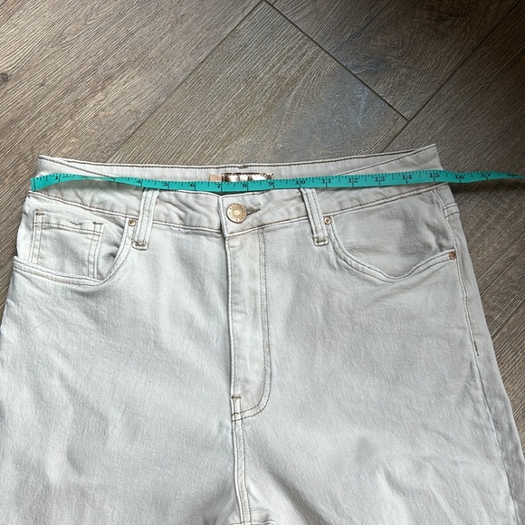 🍂Kut From Kloth Denim Off White Womens Size 10 Straight Leg - Picture 6 of 10